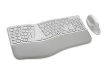 view Kensington Pro Fit Ergo Wireless Keyboard and Mouse Combo - Grey