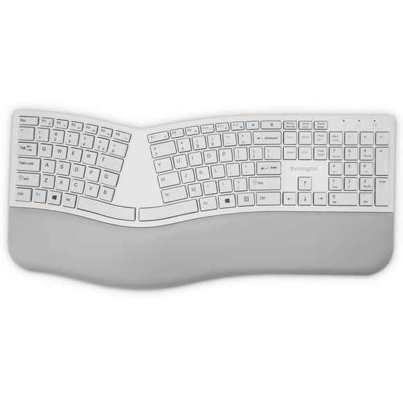 Kensington Pro Fit Ergo Wireless Keyboard - Grey