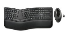 view Kensington Pro Fit Ergo Wireless Keyboard and Mouse Combo - Black