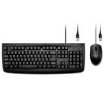 Kensington Pro Fit USB Wired Washable Keyboard & Mouse Combo - Black