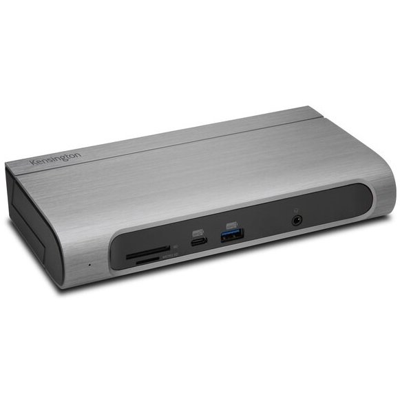 Kensington SD5600T Thunderbolt 3 & USB-C Dual Video Laptop Docking Station with 96W Power Delivery - 2x DisplayPort, 2x HDMI, 1x USB-C, 6x USB-A, Ethernet, Audio Port, SD/Micro SD