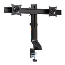 view Kensington SmartFit Space-Saving Dual Monitor Desk Mount Bracket for up to 27 Inch Flat Panel TVs or Monitors - Up to 8kg per monitor