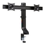Kensington SmartFit Space-Saving Dual Monitor Desk Mount Bracket for up to 27 Inch Flat Panel TVs or Monitors - Up to 8kg per monitor