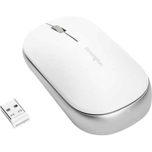 Kensington SureTrack Dual Bluetooth Wireless Optical Mouse - White