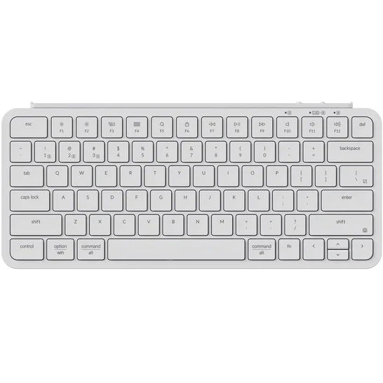 Keychron B1 Pro Ultra-Slim Wireless Keyboard - Ivory White