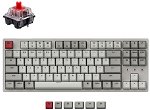 Keychron C1-K1Z 80% TKL Layout Red Switch Wired Mechanical Keyboard - Retro