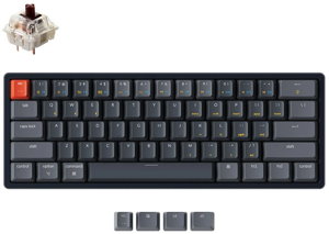 Keychron K12-J3 60% Brown Switch RGB Wireless Mechanical Keyboard