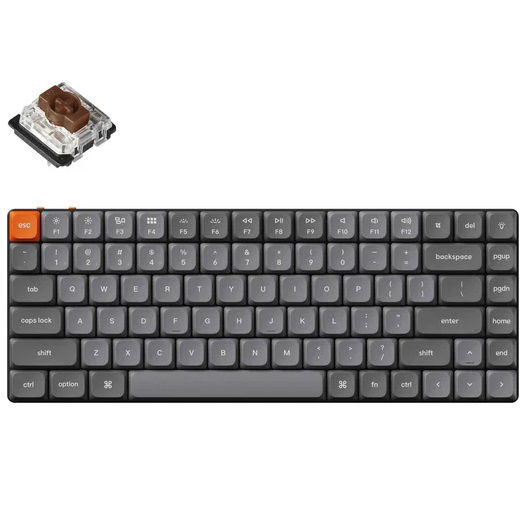 Keychron K3 Max 75% Brown Switch RGB Wireless Mechanical Keyboard