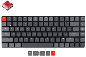 Keychron K3-E1 75% Red Switch RGB Wireless Mechanical Keyboard - Ultra Slim