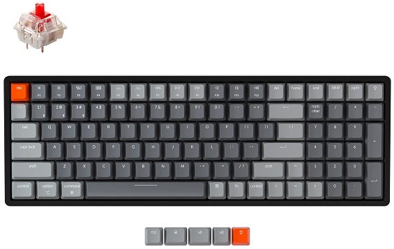 Keychron K4-C1 96% Red Switch RGB Wireless Mechanical Keyboard