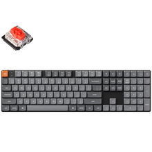 view Keychron K5 Max 100% Red Switch RGB Wireless Mechanical Keyboard
