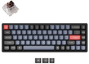 Keychron K6P-J3 65% TKL Layout Brown Switch RGB Wireless Mechanical Keyboard