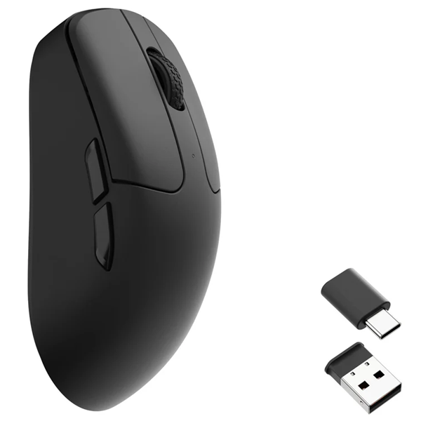 Keychron M2 Bluetooth 2.4GHz 1000Hz Wireless Mouse - Black