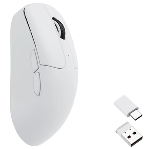 Keychron M2 Bluetooth 2.4GHz 1000Hz Wireless Mouse - White