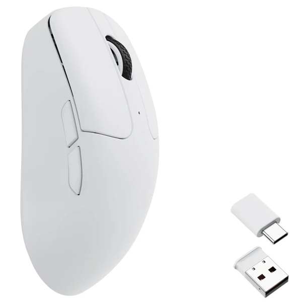 Keychron M2 Bluetooth 2.4GHz 1000Hz Wireless Mouse - White