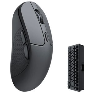 Keychron M3 Bluetooth 2.4GHz 4000Hz Optical Wireless Mouse - Black