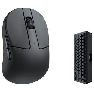 Keychron M4 Bluetooth 2.4GHz 4000Hz Optical Wireless Mouse - Black