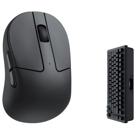 Keychron M4 Bluetooth 2.4GHz 4000Hz Optical Wireless Mouse - Black