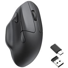 view Keychron M7 USB Bluetooth Optical Wireless Mouse - Black
