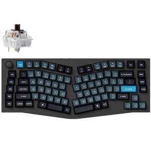 Keychron Q10 Pro 75% Brown Switch RGB Wireless Mechanical Keyboard with Knob - Carbon Black