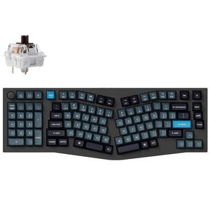Keychron Q14 Pro 96% Brown Switch RGB Wireless Mechanical Keyboard with Knob - Carbon Black