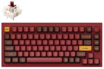 Keychron Q1-T3 75% Brown Switch RGB Wired Mechanical Keyboard with Knob - Red