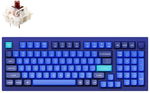 Keychron Q5-O3 96% Brown Switch RGB Wired Mechanical Keyboard With Knob - Navy Blue