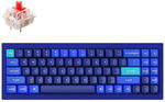 Keychron Q7-J1 70% Red Switch RGB Wired Mechanical Keyboard - Navy Blue