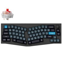view Keychron Q8 Pro 65% Red Switch Wireless Mechanical Keyboard with Knob