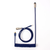 Keychron 136cm Type-C Coiled Aviator Cable - Blue