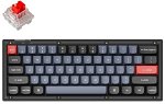 Keychron V4-A1 60% Red Switch RGB Wired Mechanical Keyboard - Frosted Black