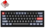 Keychron V4-B1 60% Red Switch RGB Wired Mechanical Keyboard - Carbon Black