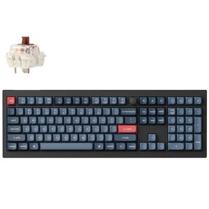 Keychron V6 Max 100% Brown Switch RGB Wireless Mechanical Keyboard with Knob