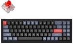 Keychron V7-B1 70% Red Switch RGB Wired Mechanical Keyboard - Carbon Black