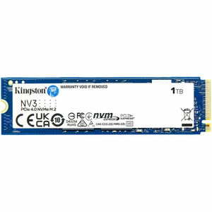 Kingston NV3 1TB PCIe 4.0 x4 NVMe M.2 2280 Solid State Drive