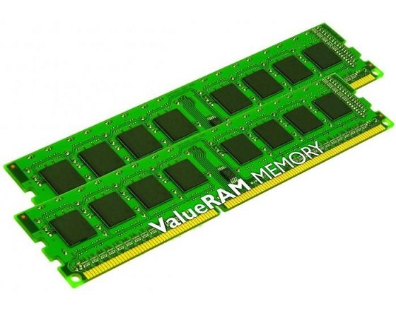 Kingston ValueRAM 8GB (2x4GB) 1600MHz DDR3 Non-ECC CL11 Memory