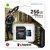 Kingston Canvas Go Plus 256GB U3 Micro SDXC Card with SD Adapter