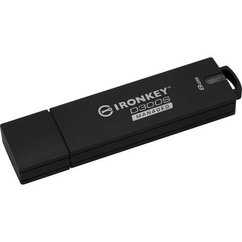 Kingston D300S/SM 8GB USB 3.1 Gen 1 Flash Drive - ‎Black