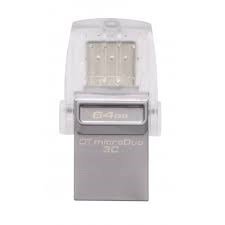 Kingston DataTraveler 32GB microDuo 3C Dual Interface USB Flash Drive