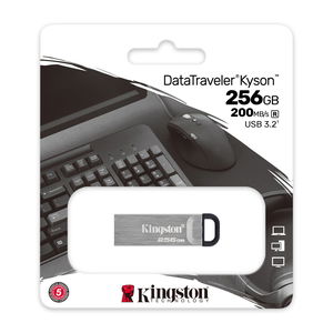 Kingston Data Traveler Kyson 256GB USB 3.2 Gen 1 Flash Drive
