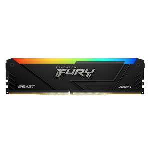 Kingston FURY Beast 16GB (2x 8GB) DDR4 3200MHz CL16 DIMM Memory with RGB