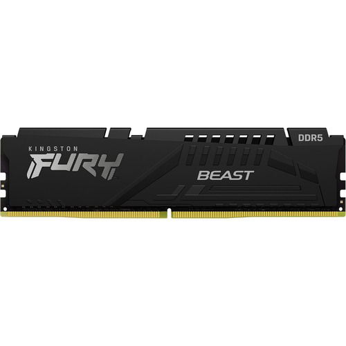 Kingston Fury Beast 16GB DDR5 4800MT/s DIMM Memory - Black