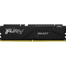 view Kingston Fury Beast 16GB DDR5 5600MT/s DIMM Memory - Black