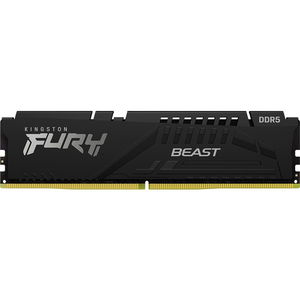 Kingston Fury Beast 16GB DDR5 5600MT/s DIMM Memory - Black