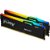 Kingston Fury Beast 16GB 8GB x 2 DDR5 5600MT/s DIMM Memory - RGB