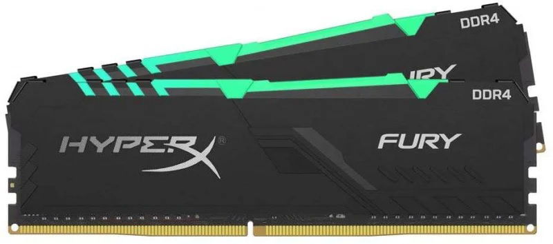 Kingston Fury Beast 32GB 16GB x 2 DDR4 3600MT/s DIMM Memory - RGB