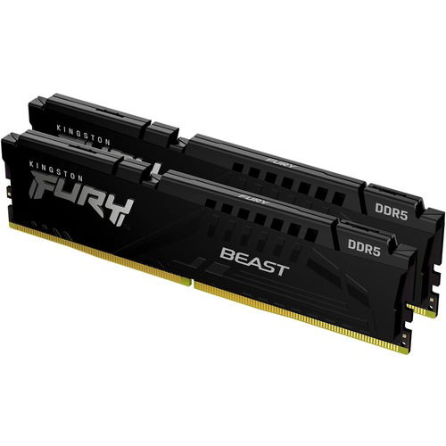 Kingston Fury Beast 32GB 16GB x 2 DDR5 4800MT/s DIMM Memory - Black