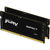 Kingston Fury Impact 16GB 8GB x 2 DDR5 4800MT/s SODIMM Memory - Black