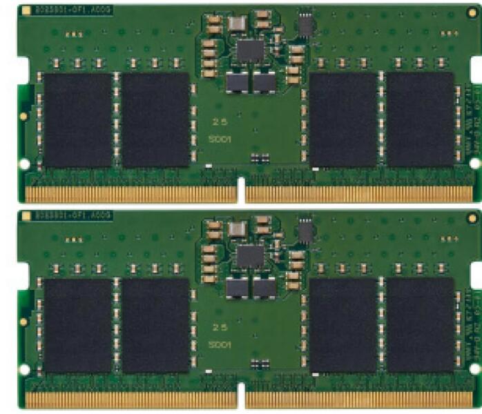 Kingston KCP 16GB DDR5 4800MT/s SODIMM Memory - (Kit of 2 x 8GB)