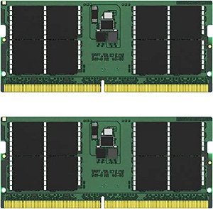 Kingston KCP 64GB DDR5 4800MT/s SODIMM Memory - (Kit of 2 x 32GB)